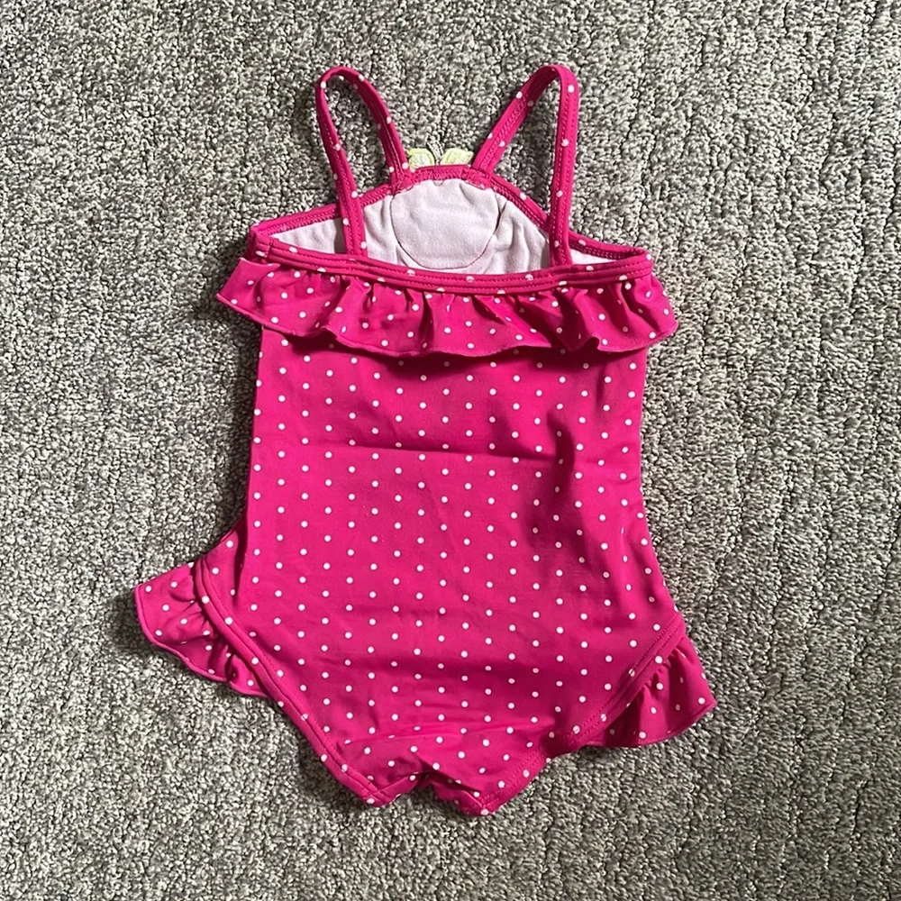 🥰 2/$20 Gymboree Baby Girl Pink Swim Suit - Picture 3 of 5